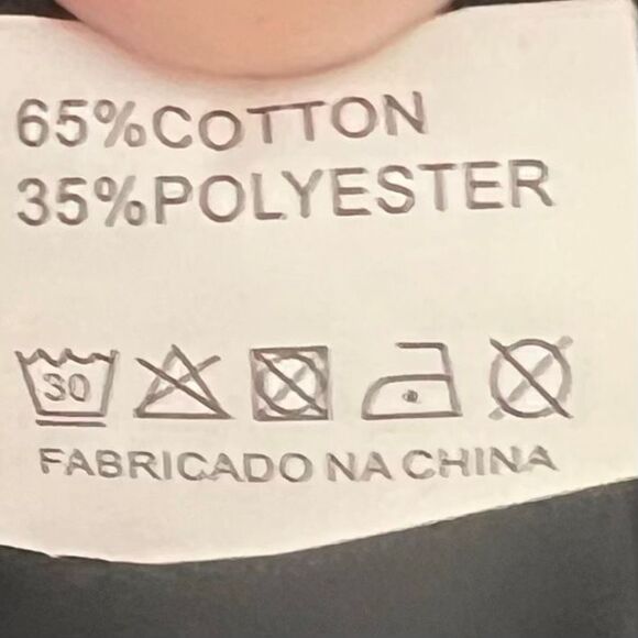 Bloomchic‎ Black with Silver Sparkle Dots Surplus Peplum Blouse - Picture 8 of 10